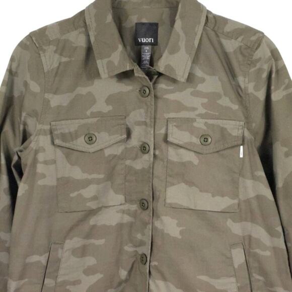 NWOT Vuori Womens Ripstop Jacket Camo Gorpcore Outdoor Button Up - Picture 2 of 7